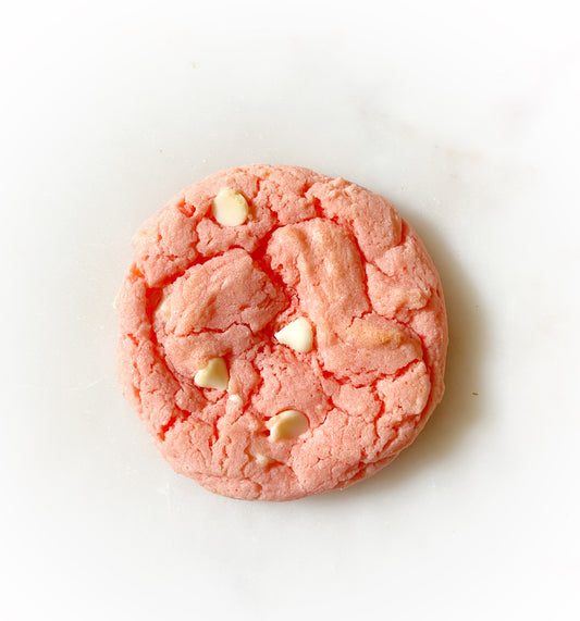 Strawberry White Choc. Cookies